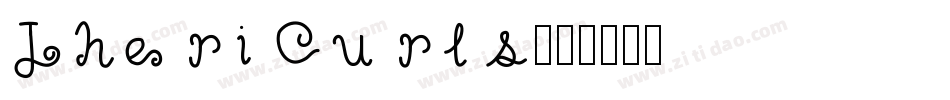 Jheri Curls字体转换